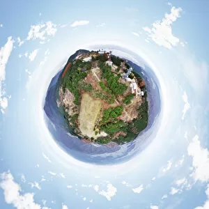 Images Dated 12th February 2017: Mount Hieis 360 Aerial Little Planet