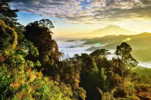 Images Dated 9th November 2014: Mount Kinabalu view from Kota Kinabalu