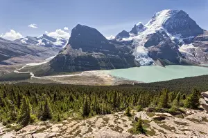 Mountain Lake Prints: Mount Robson and Berg Lake, Mount Robson Provincial Park
