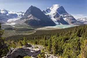 Mountain Lake Prints: Mount Robson and Berg Lake, Mount Robson Provincial Park
