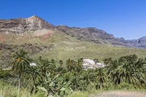Images Dated 29th March 2013: Mountain landscape near Artenara, Gran Canaria, Canary Islands, Spain