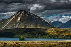 mountain landscape of New Zealand