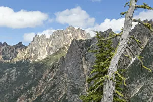 Images Dated 22nd July 2017: Mountain top landscape, North Cascades National Park, Washington State, USA