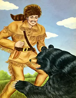 Dagger Prints: Mountain Man and Bear
