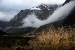 Natural Parkland Gallery: The mountain range in Milford Sound