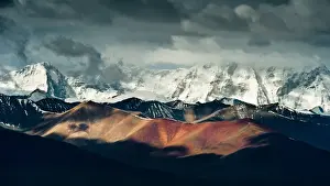 Mountain range in Tibet