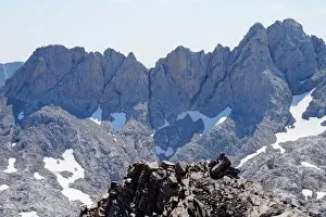 Deep Snow Collection: Mountain ridge, Picos de Europa, Spain