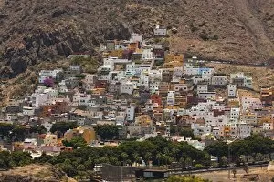 Images Dated 1st June 2012: Mountain village of El Suclum, La Montanita, La Montanita, Tenerife, Canary Islands, Spain