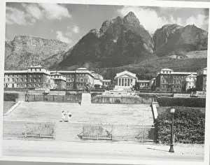 Mountainous Region over South African Architecture