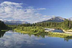 Mountains And A Lake In Waterton Lakes National Park
