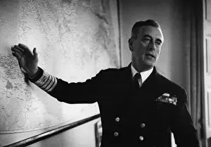 Pers Prints: Mountbatten And Map
