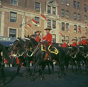 Parade Prints: Mounties On Parade