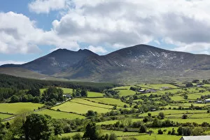 Field Gallery: Mourne Mountains and Mt. Slieve Bearnagh, County Down, Northern Ireland, Ireland, Great Britain