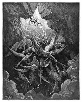 Images Dated 12th June 2015: The Mouth of Hell of engraving