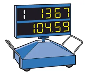 Scoreboard Prints: Moveable electronic scoreboard