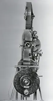 Tripod Prints: Movie Camera On A Tripod