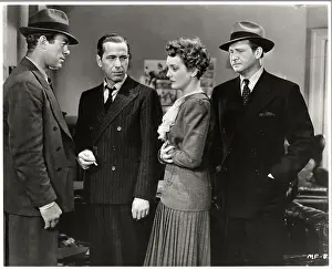 Prints of Scene from Maltese Falcon. Motion pictured released in 1941. | Version of: The Maltese Falcon by Dashiell Hammett The Essence of Cool: Movie Still The Maltese Falcon W/Bogart