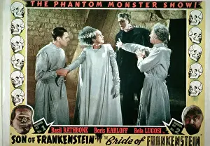Movie Poster for Frankenstein Double Feature