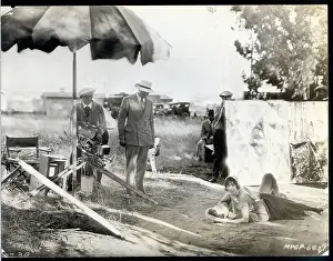 Filming Prints: Movie Scene from The Big Parade