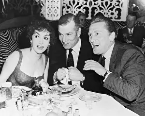 Three Movie Stars at El Morocco