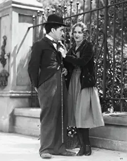Movie Still, @City Lights, With Chaplin