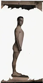 Mr. America in Full-Length Pose