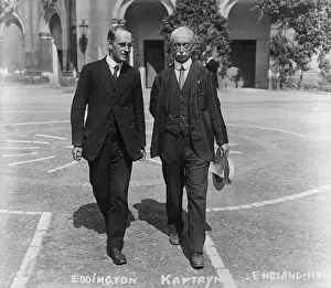 Potsdam Prints: Mr Eddington and Mr Kaptayn at Astronomers Congress