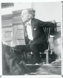Trial Prints: Mr. Franks at a Tragic Moment During His Testimony