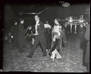Mr. Langhorne Gibson and Mrs. Bernard F. Gimbel Arriving at Radio City