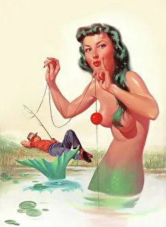 Joke Prints: Mr. Margate's Mermaid