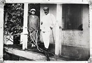 Bolshevik Prints: Mr. And Mme. Kamenev On Their Vacation