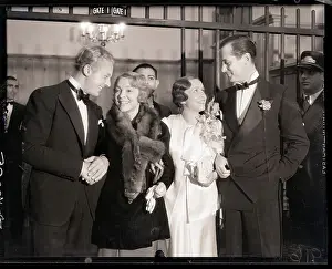 Mr. and Mrs. Arnold Gillespie at Air Ball
