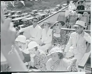 Prints of (Original Caption). Cary Grant, Mrs. Cary Grant and Mary Carlisle are snapped at one of the movie colony's polo games. Most of the actors are excellent players A Glamorous Journey Through Time: Mr. and Mrs. Cary Grant, and Mry Carlisle at Movie Polo Match