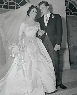 Tailcoat Prints: Mr. and Mrs. Conrad Nicholson Hilton, Jr