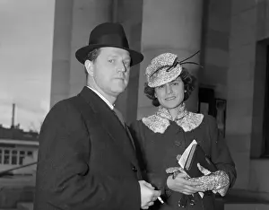 Nevada Prints: Mr. and Mrs. Erskine Caldwell Posing Together