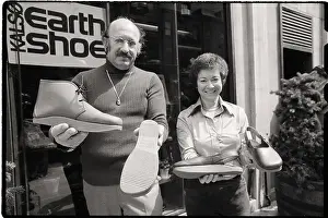 Sole Prints: Mr. And Mrs. Jacobs Display Footwear