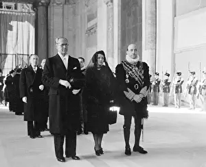 Mr. and Mrs. Kennedy at Ceremonies in Vatican City