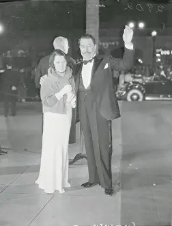 Mr. and Mrs. Oland Charlie Chan in the Flesh for Hollywood Opening