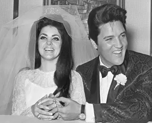 Rock N Roll Prints: Mr And Mrs Presley