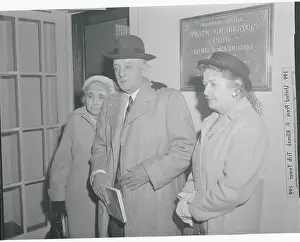 Mr. and Mrs. Roger Touhy with Ethel Alesia