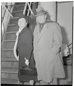 Mr. and Mrs. Sherwood Anderson Boarding the Santa Lucia