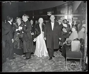 Mr. and Mrs. Walter P. Chrysler Attending Radio City