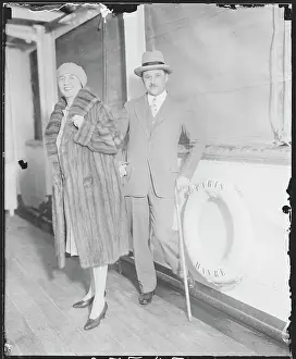 Businessmen Prints: Mr. And Mrs. William C. Lengel