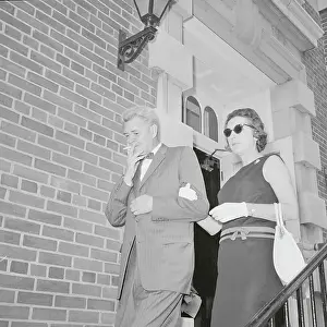 Alexandria Prints: Mr. and Mrs. William H. Whalen Leaving Spy Sensationalized Courtroom