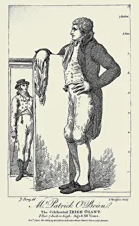 Giant Prints: Mr. Patrick O'Brien, the celebrated Irish giant