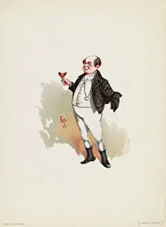 Color Print Prints: Mr. Pickwick by Kyd