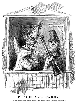Images Dated 18th February 2013: Mr Punchs view of the Irish situation