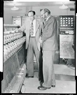 Lamont Prints: Mrr. J.C. Chu and Dr. Donald A. Flanders