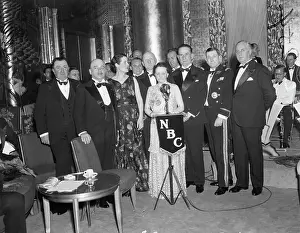Press Conf Prints: Mrs. Albert Le Brun on S.S. Normandie