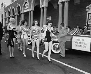 Swimsuit Prints: Mrs America 1953